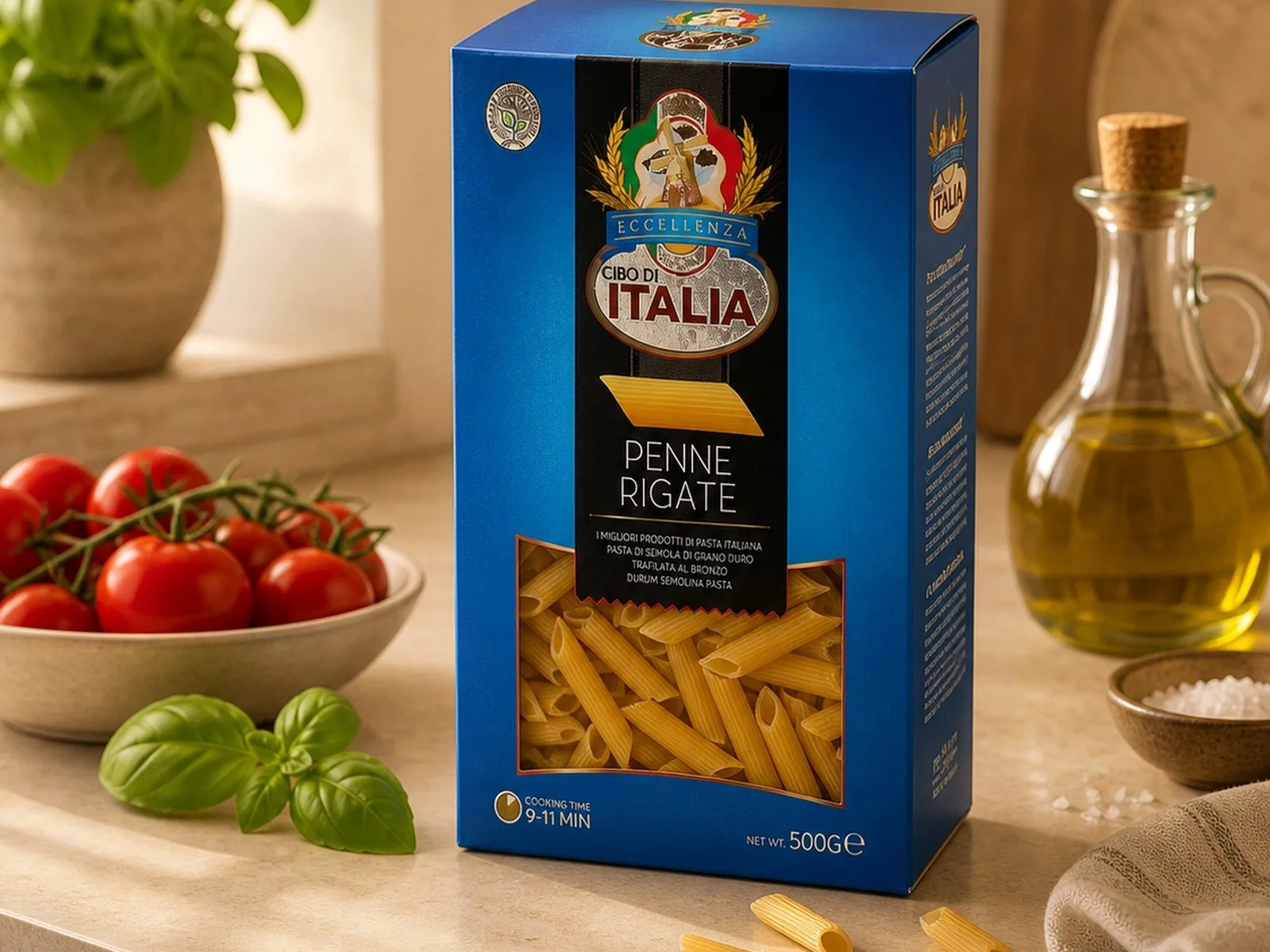 Penne rigate vs penne lisce: why ridges matter — Cibo di Italia pasta guide