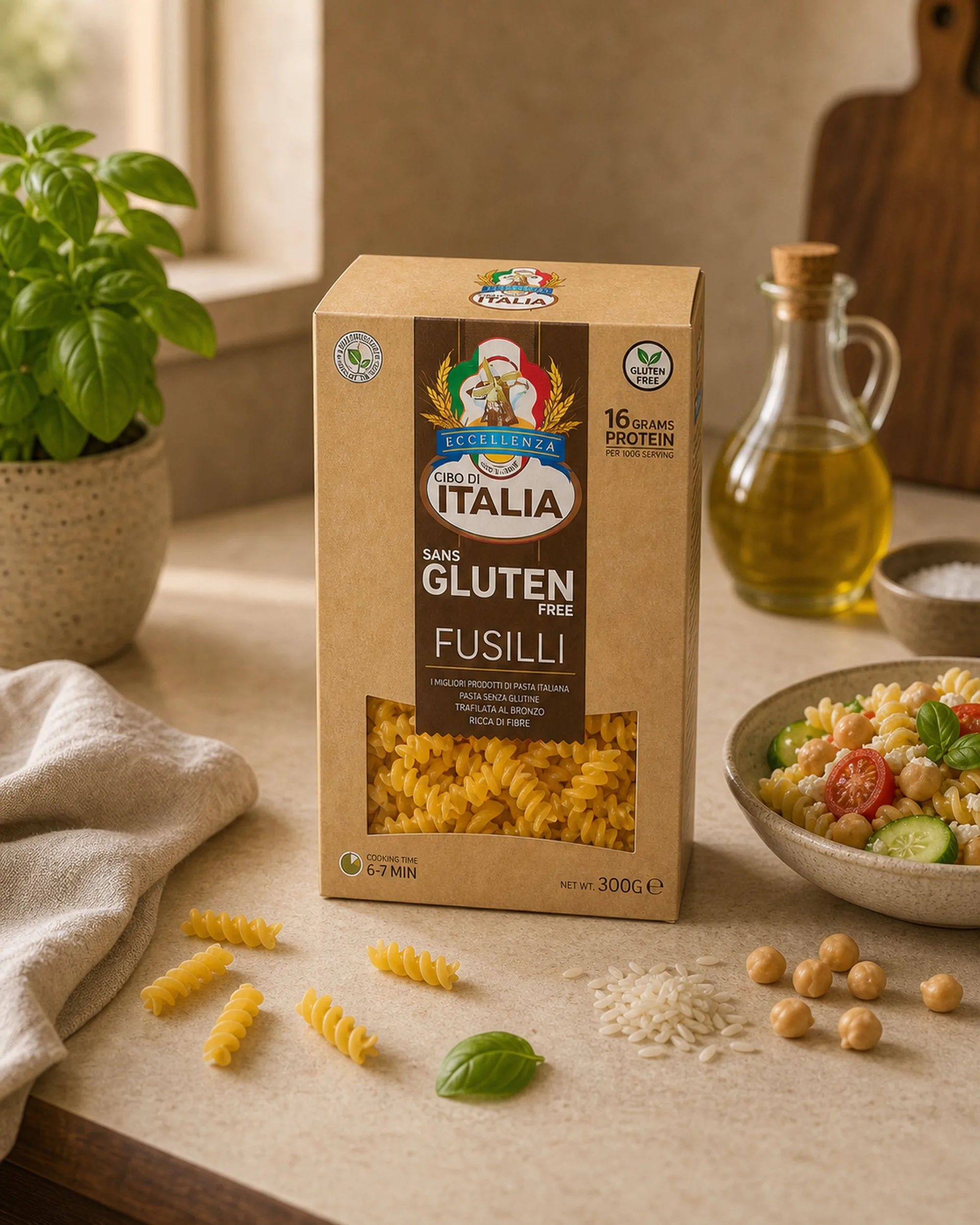 Cibo di Italia Gluten-Free Fusilli 300g