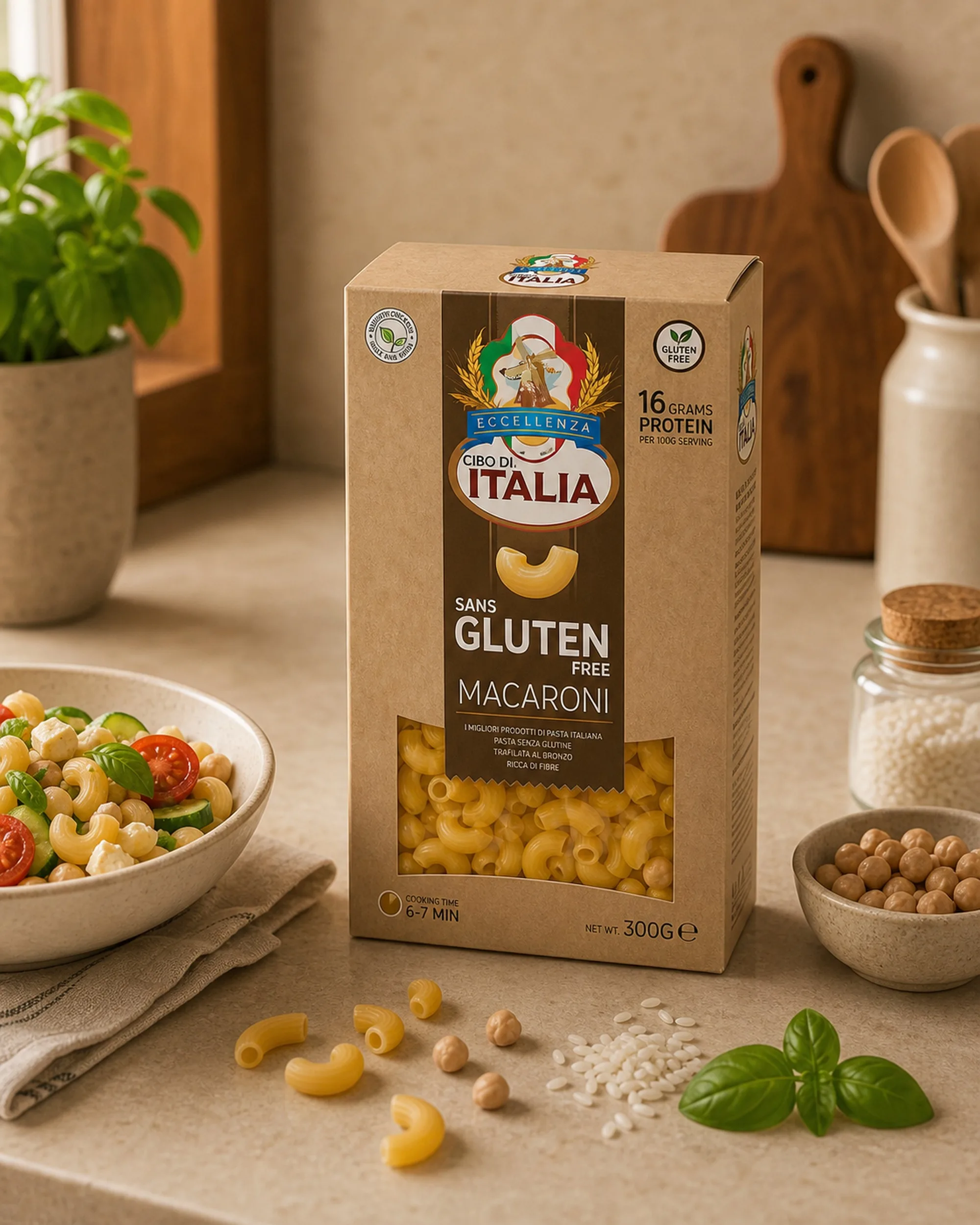 Cibo di Italia Gluten-Free Macaroni 300g