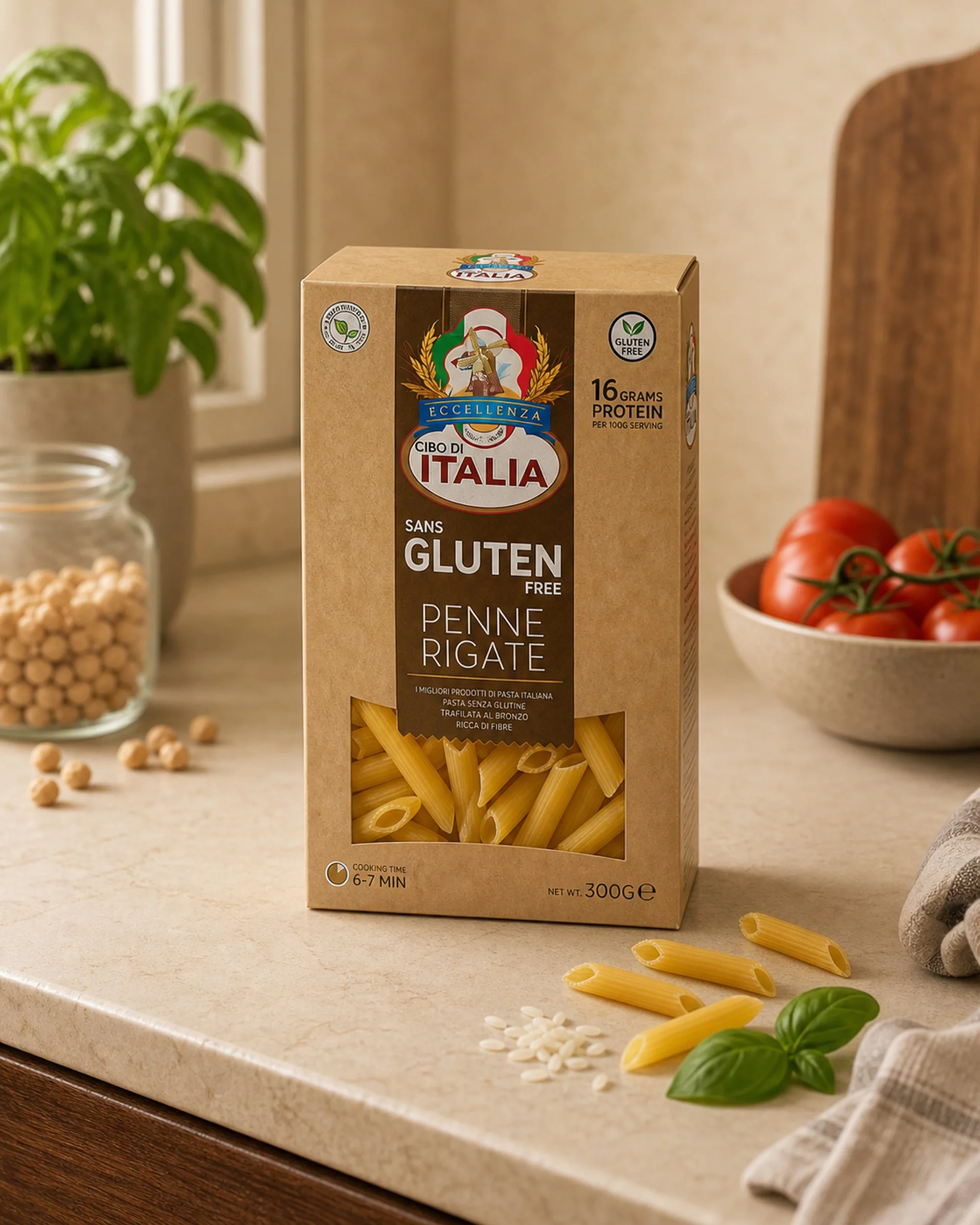 Cibo di Italia Gluten-Free Penne Rigate 300g
