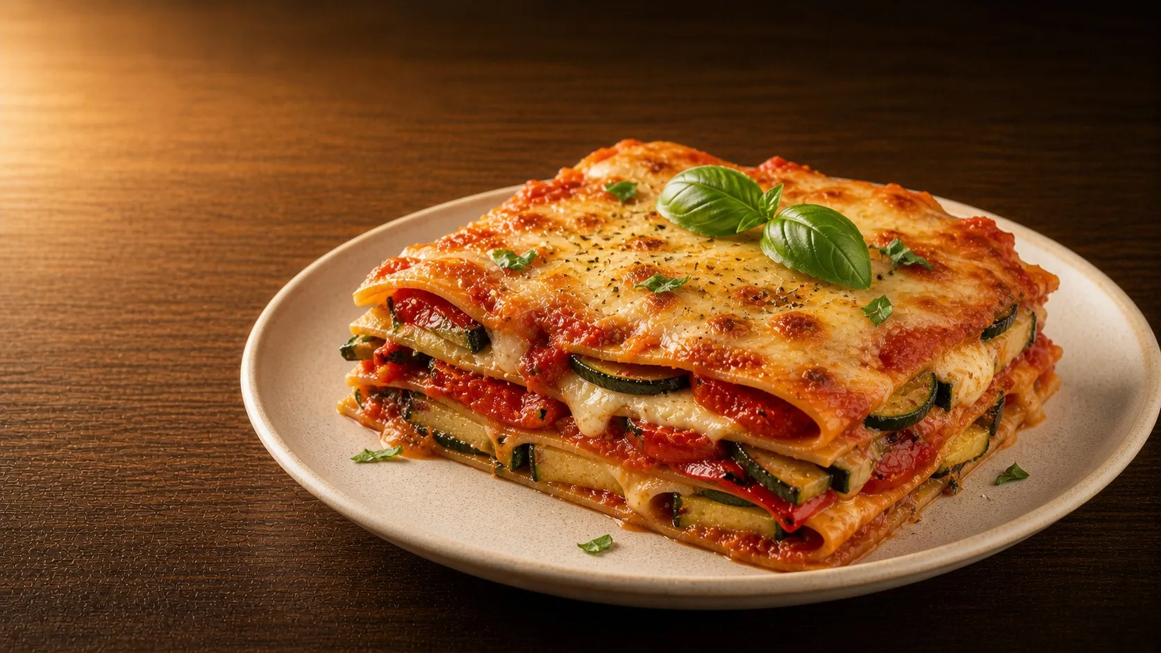 Vegetable Lasagne — Cibo di Italia pasta recipe